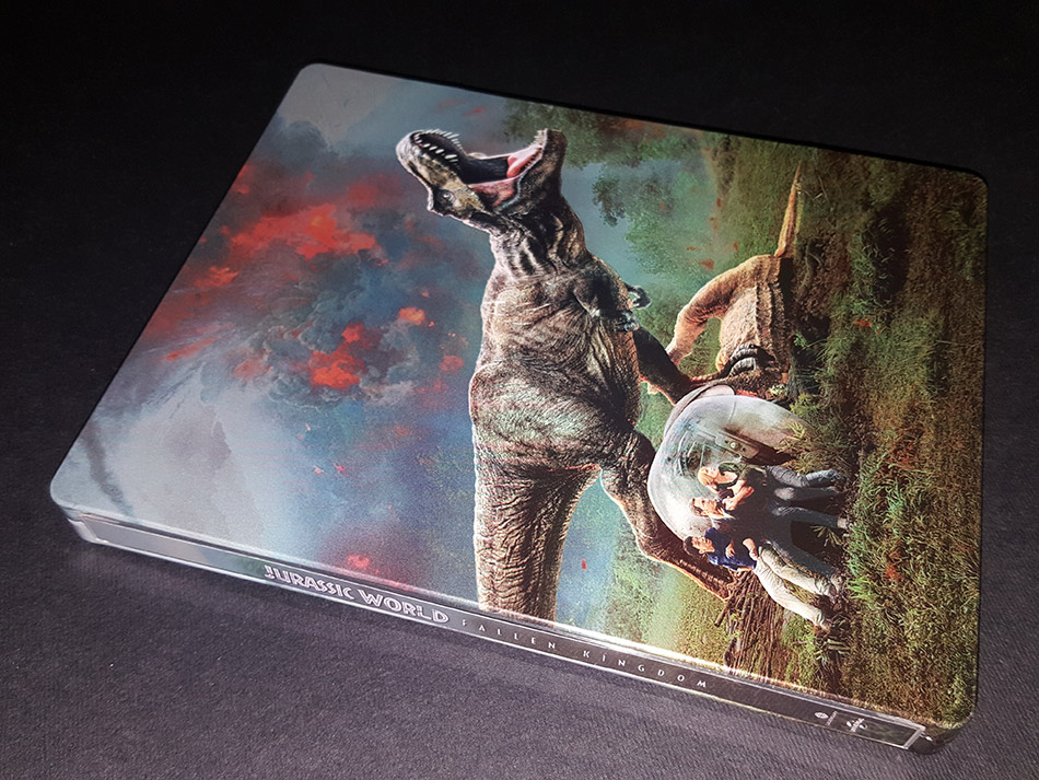 Fotografías del Steelbook de Jurassic World: El Reino Caído en Blu-ray 3D y 2D 13