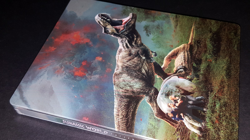  Fotografías del Steelbook de Jurassic World: El Reino Caído en Blu-ray 3D y 2D