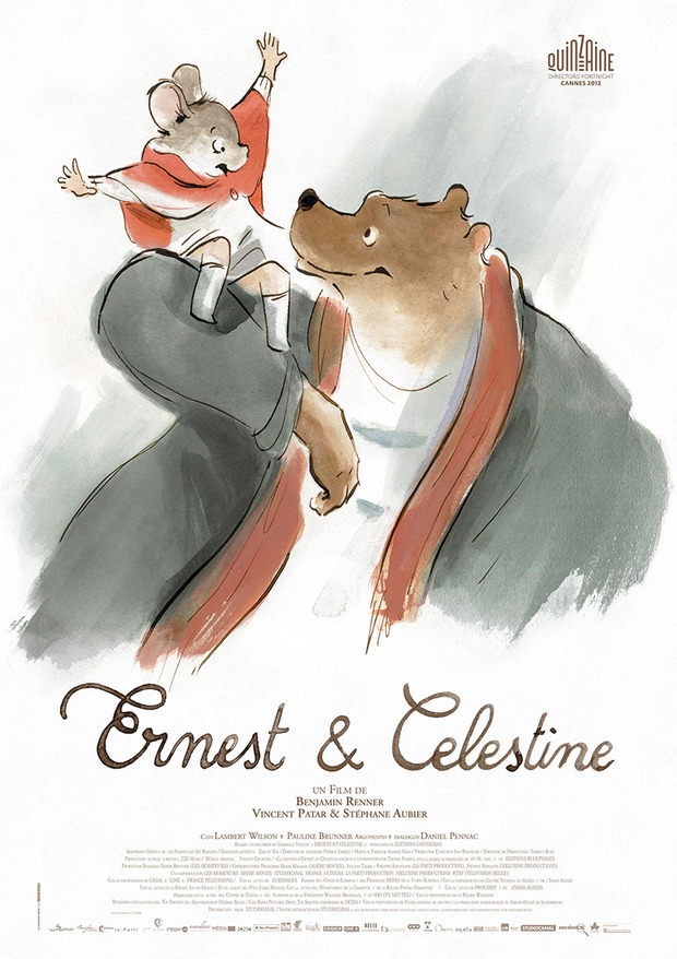 Anuncio oficial del Blu-ray de Ernest & Célestine 1