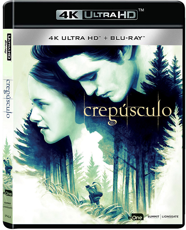 Diseño de la carátula de Crepúsculo en Ultra HD Blu-ray 1