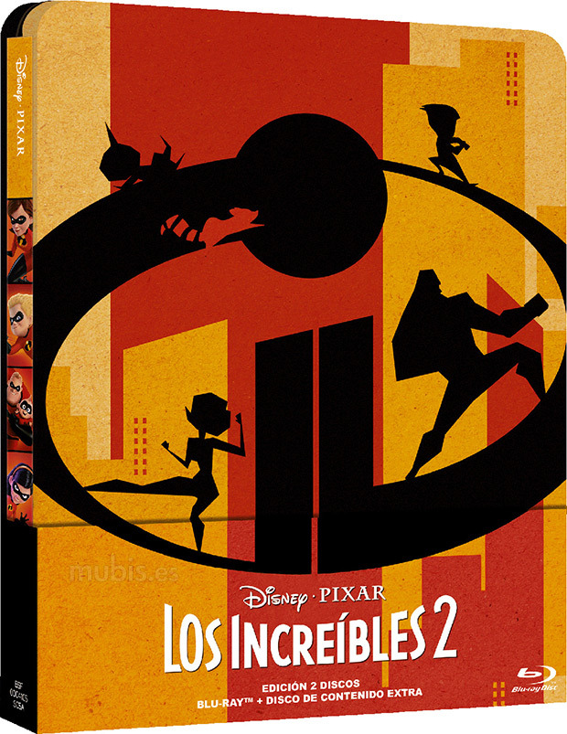 Disney sorprende editando en España dos Steelbook de Los Increíbles 2