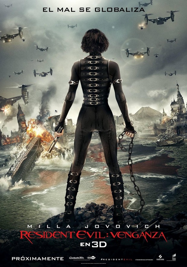 Resident Evil: Venganza, nuevas imágenes y póster