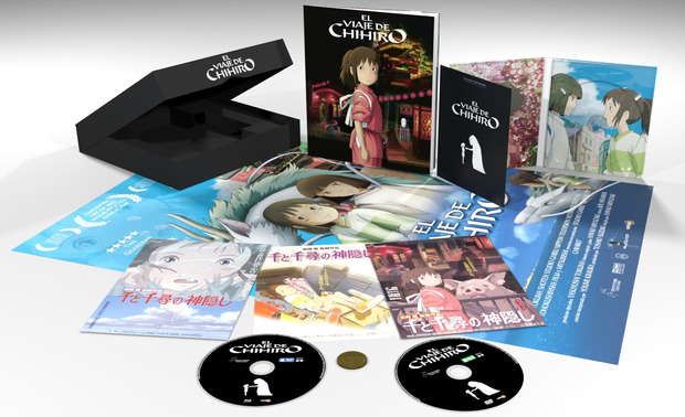 Edición Coleccionista de El Viaje de Chihiro en Blu-ray
