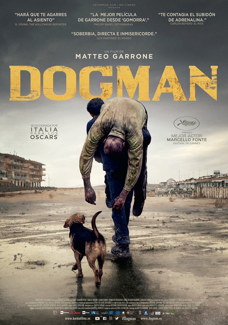 Tráiler de Dogman, del multipremiado cineasta italiano Matteo Garrone