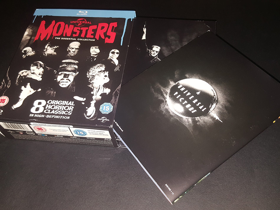 Fotografías de la  Colección Monstruos Clásicos de Universal en Blu-ray (UK) 11