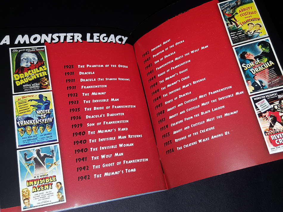 Fotografías de la  Colección Monstruos Clásicos de Universal en Blu-ray (UK) 32