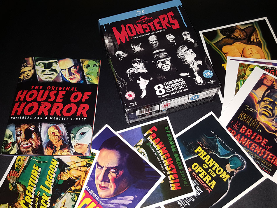 Fotografías de la  Colección Monstruos Clásicos de Universal en Blu-ray (UK) 37