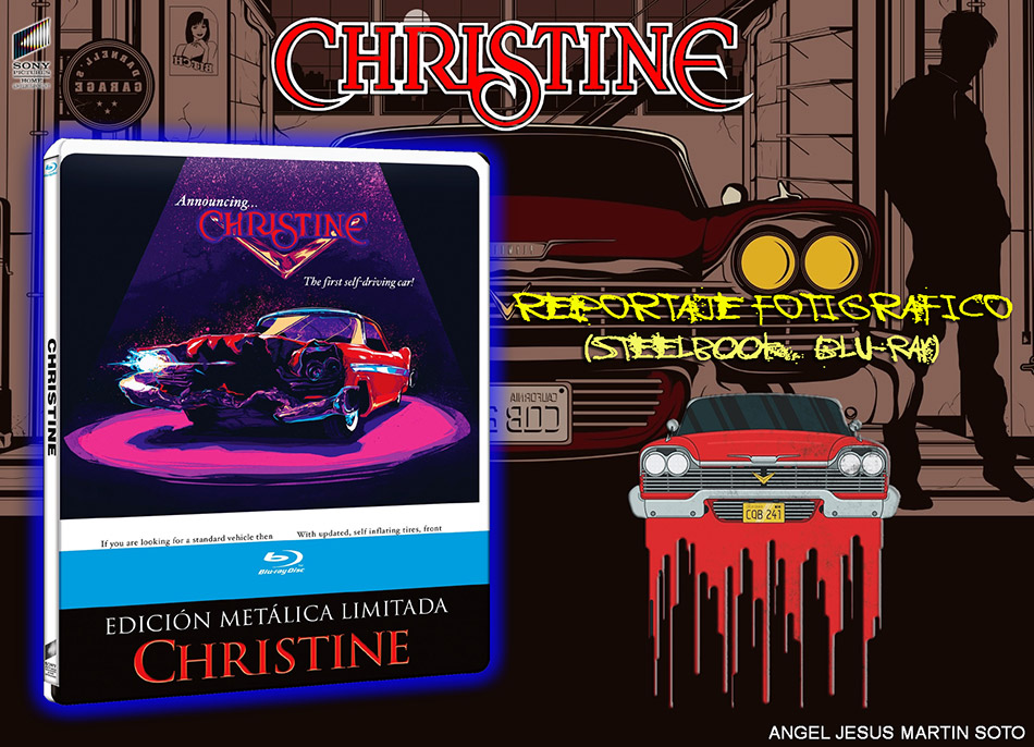 Fotografías del Steelbook de Christine en Blu-ray 1