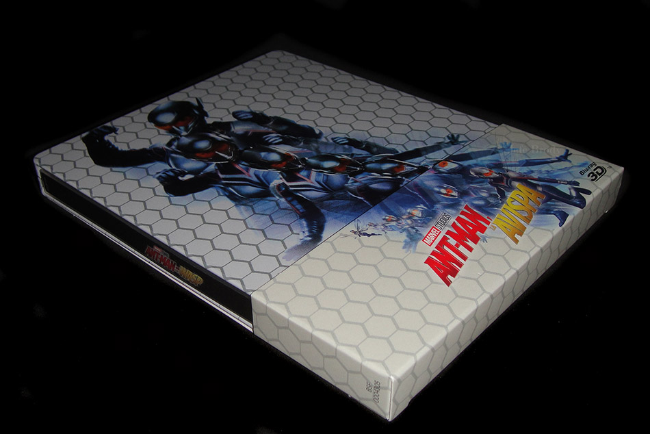 Fotografías del Steelbook de Ant-Man y la Avispa en Blu-ray 3D y 2D 2