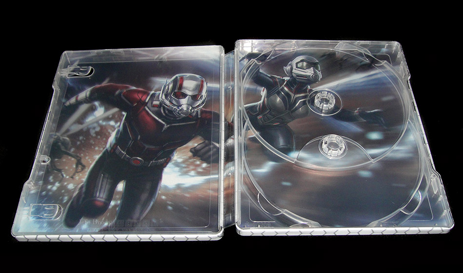 Fotografías del Steelbook de Ant-Man y la Avispa en Blu-ray 3D y 2D 12