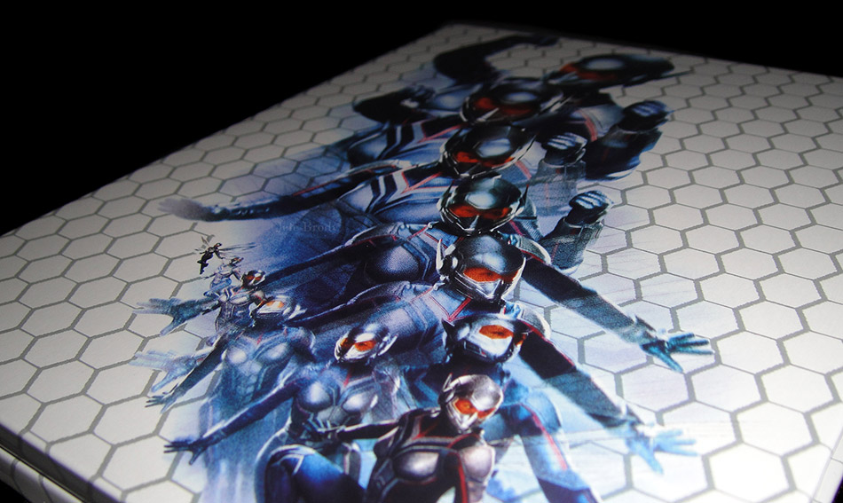 Fotografías del Steelbook de Ant-Man y la Avispa en Blu-ray 3D y 2D 17