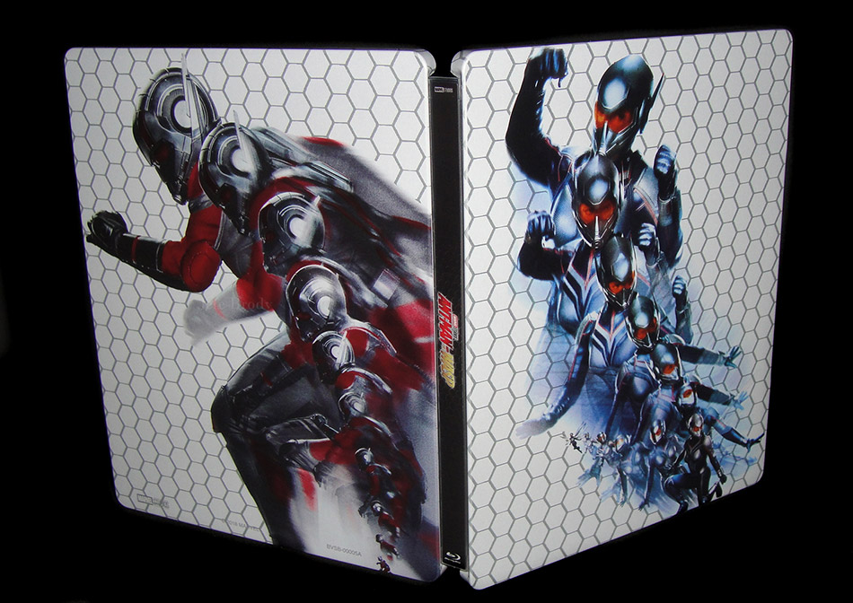 Fotografías del Steelbook de Ant-Man y la Avispa en Blu-ray 3D y 2D 18