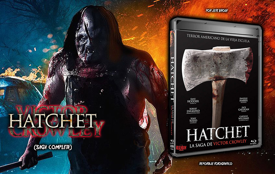 Fotografías del pack Hatchet, La Saga de Victor Crowley en Blu-ray 1