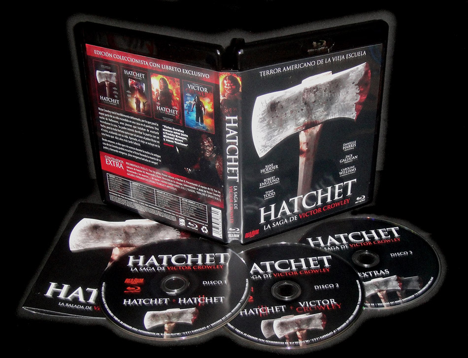 Fotografías del pack Hatchet, La Saga de Victor Crowley en Blu-ray 12
