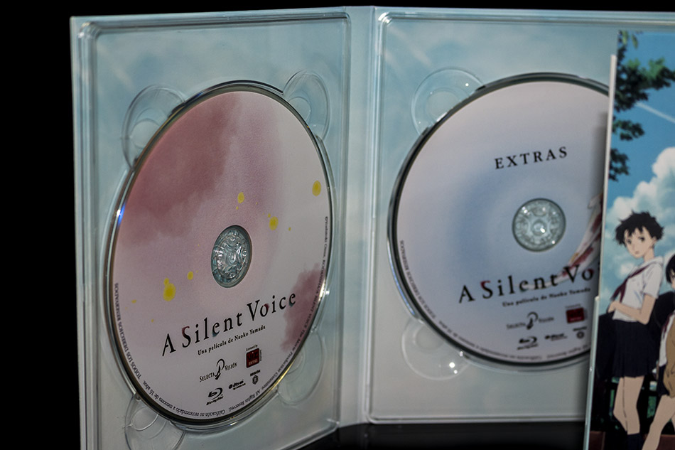Fotografías de la edición coleccionista de A Silent Voice en Blu-ray 14