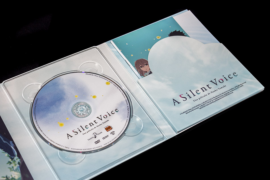Fotografías de la edición coleccionista de A Silent Voice en Blu-ray 16