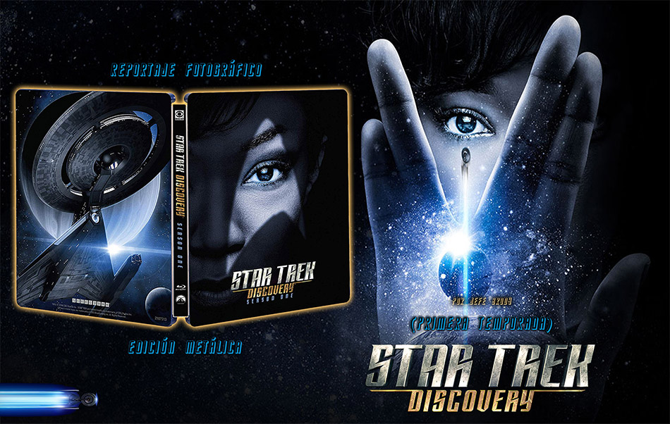 Fotos del Steelbook de la 1ª temporada de Star Trek: Discovery en Blu-ray 1