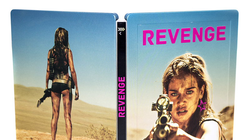 Fotografías del Steelbook de Revenge en Blu-ray