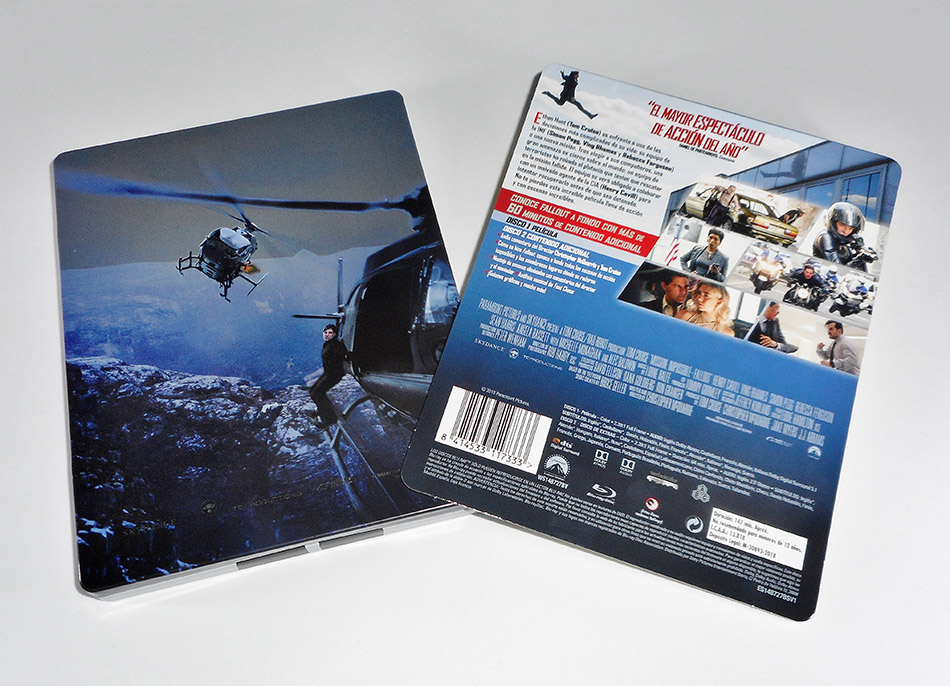 Fotografías del Steelbook de Misión: Imposible - Fallout en Blu-ray 7