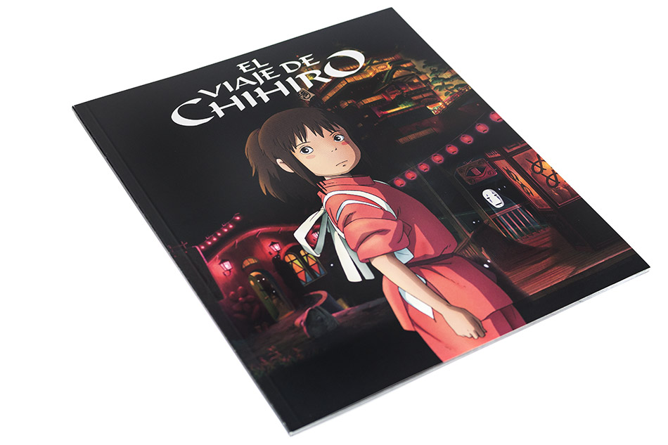 Fotografías de la edición coleccionista de El Viaje de Chihiro en Blu-ray 25