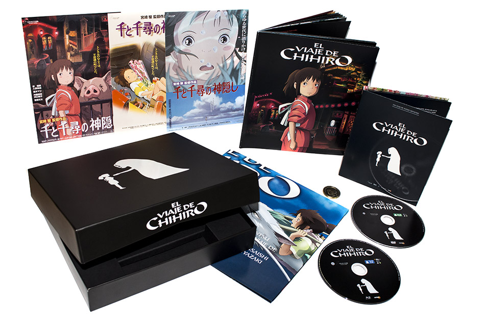 Fotografías de la edición coleccionista de El Viaje de Chihiro en Blu-ray 34