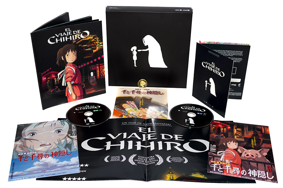Fotografías de la edición coleccionista de El Viaje de Chihiro en Blu-ray 35