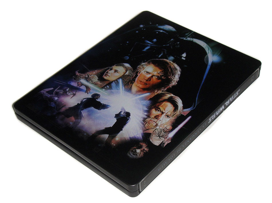 Fotografías del Steelbook de Star Wars Episodio III: La Venganza de los Sith en Blu-ray 5
