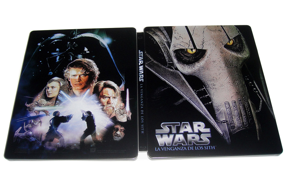 Fotografías del Steelbook de Star Wars Episodio III: La Venganza de los Sith en Blu-ray 13