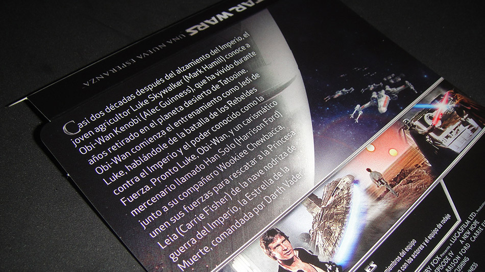 Fotografías del Steelbook de Star Wars Episodio IV: Una Nueva Esperanza en Blu-ray 6