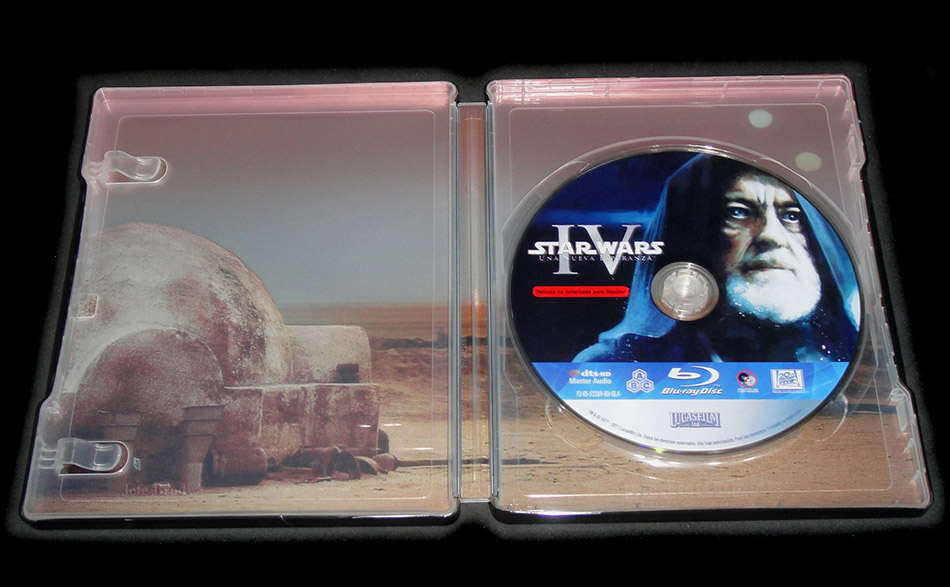 Fotografías del Steelbook de Star Wars Episodio IV: Una Nueva Esperanza en Blu-ray 8