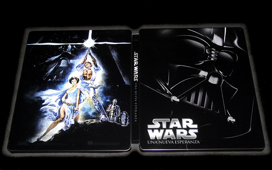 Fotografías del Steelbook de Star Wars Episodio IV: Una Nueva Esperanza en Blu-ray 10