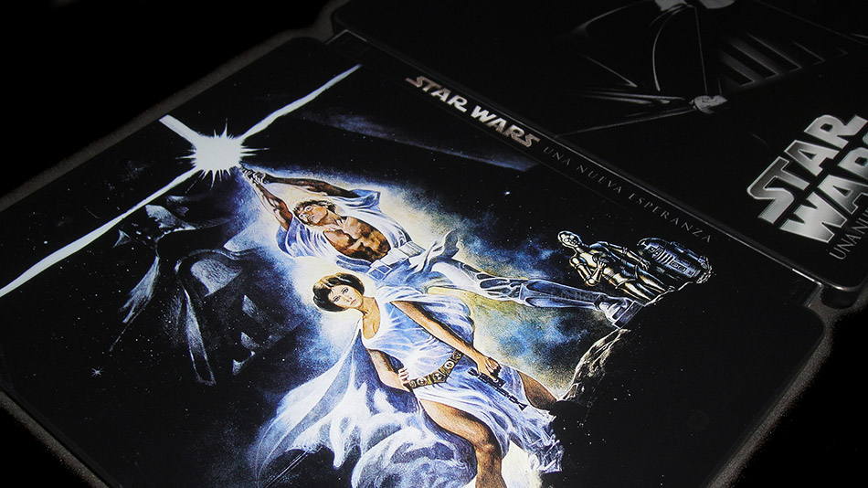 Fotografías del Steelbook de Star Wars Episodio IV: Una Nueva Esperanza en Blu-ray 11