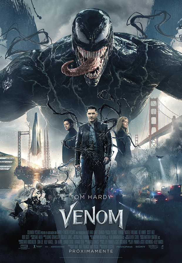 Detalles del Blu-ray de Venom 1