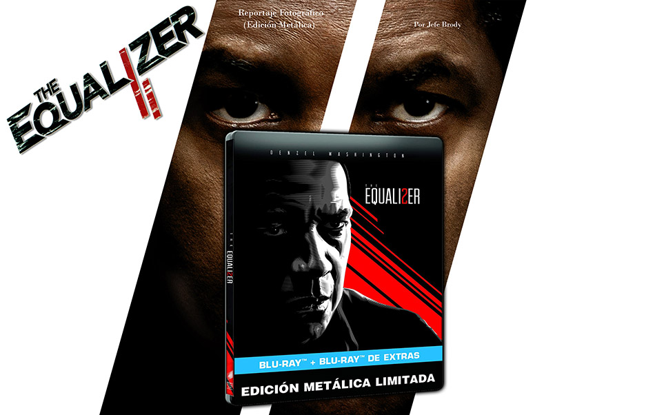 Fotografías del Steelbook de The Equalizer 2 en Blu-ray 1