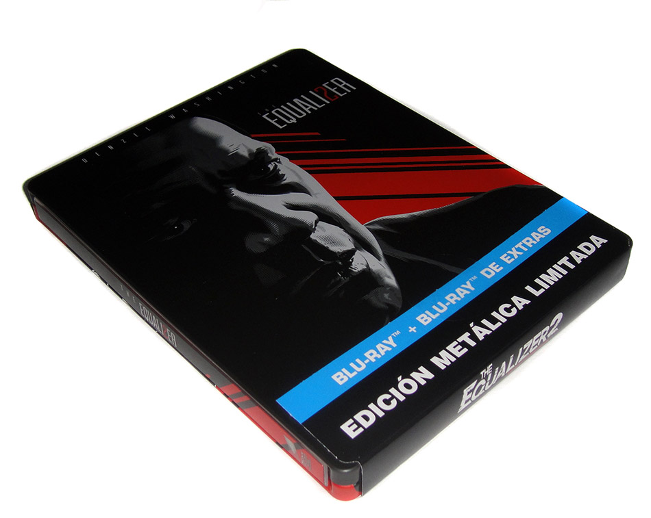 Fotografías del Steelbook de The Equalizer 2 en Blu-ray 2