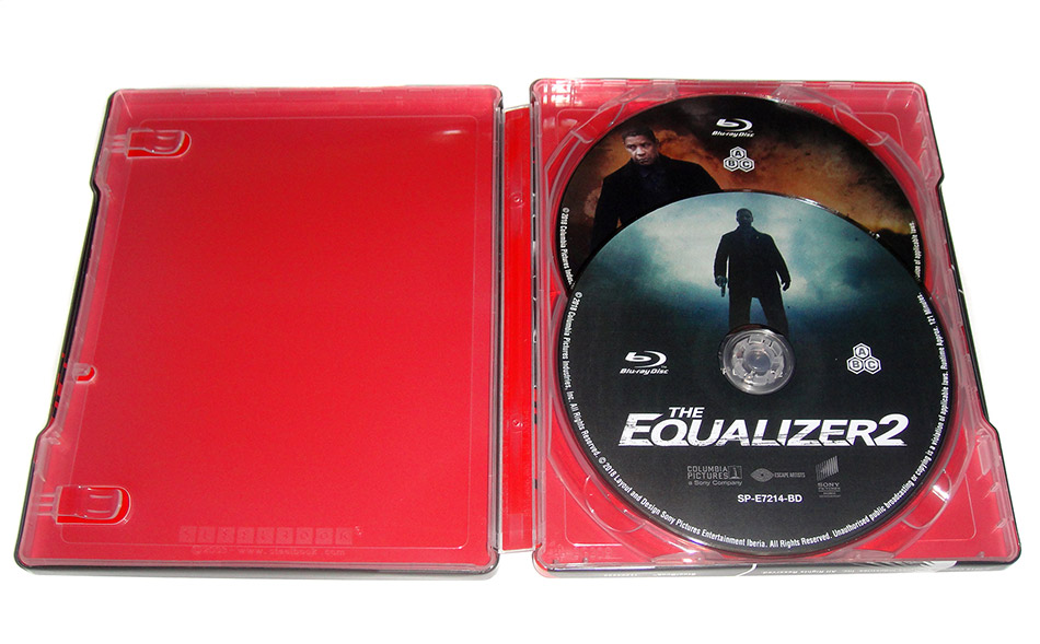 Fotografías del Steelbook de The Equalizer 2 en Blu-ray 5