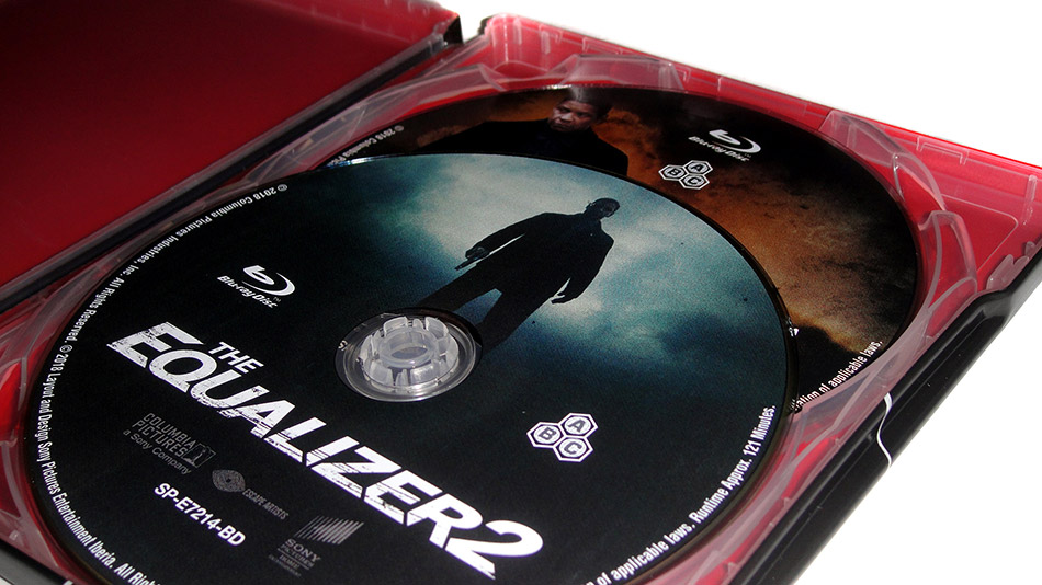 Fotografías del Steelbook de The Equalizer 2 en Blu-ray 6