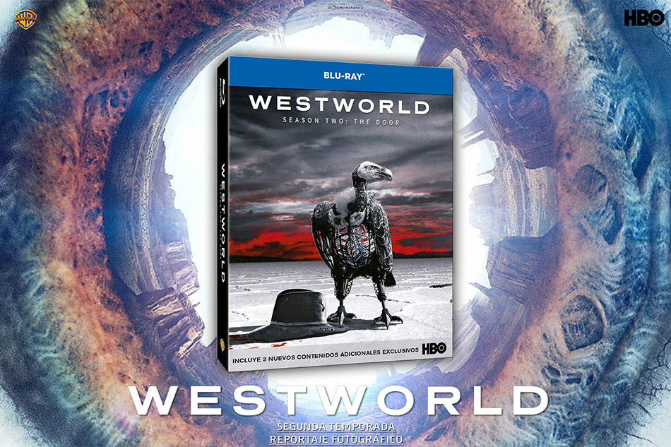 Fotografías del Digipak de la 2ª temporada de Westworld en Blu-ray 1