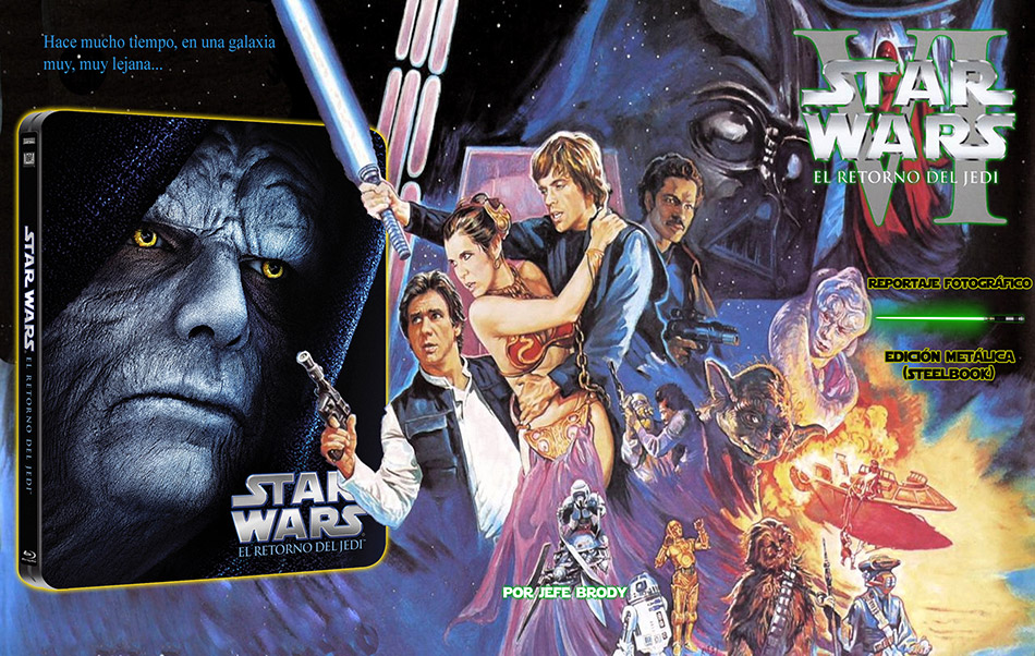 Fotografías del Steelbook de  Star Wars Episodio VI: El Retorno del Jedi en Blu-ray 1