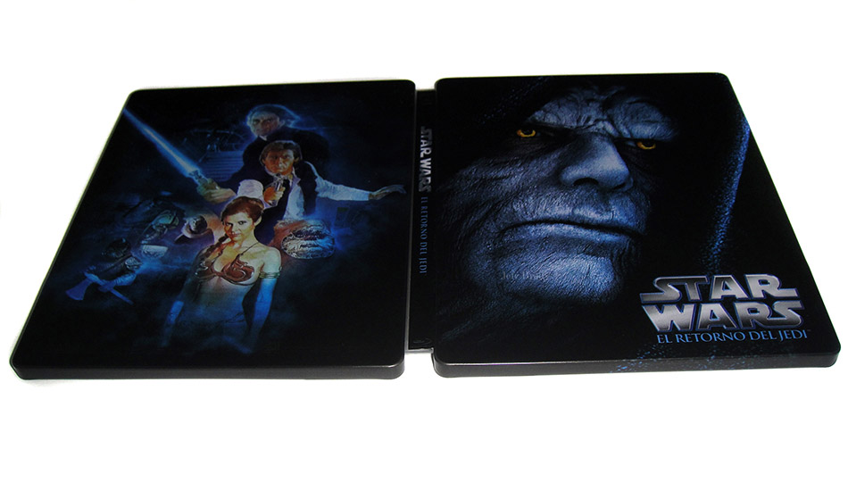 Fotografías del Steelbook de  Star Wars Episodio VI: El Retorno del Jedi en Blu-ray 12