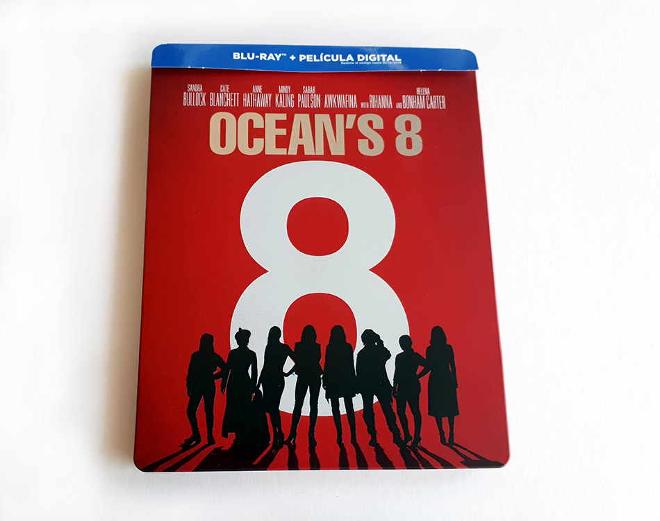 Fotografías del Steelbook de Ocean's 8 en Blu-ray 1