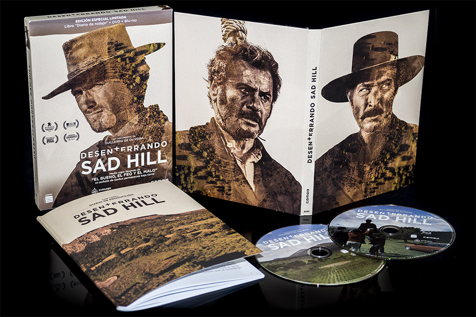 Fotografías de la edición especial de Desenterrando Sad Hill en Blu-ray 24