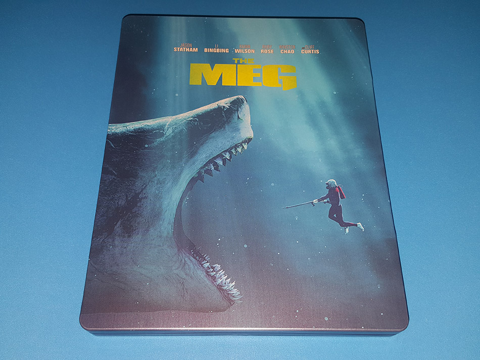Fotografías del Steelbook de Megalodón en Blu-ray 3D y 2D 6