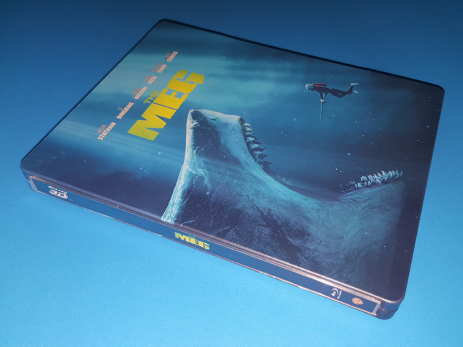 Fotografías del Steelbook de Megalodón en Blu-ray 3D y 2D 8