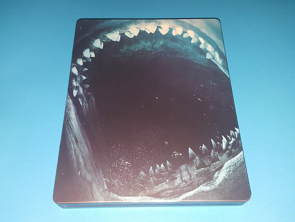 Fotografías del Steelbook de Megalodón en Blu-ray 3D y 2D 9
