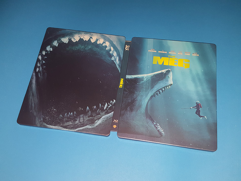 Fotografías del Steelbook de Megalodón en Blu-ray 3D y 2D 13