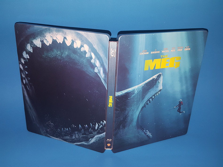 Fotografías del Steelbook de Megalodón en Blu-ray 3D y 2D 20