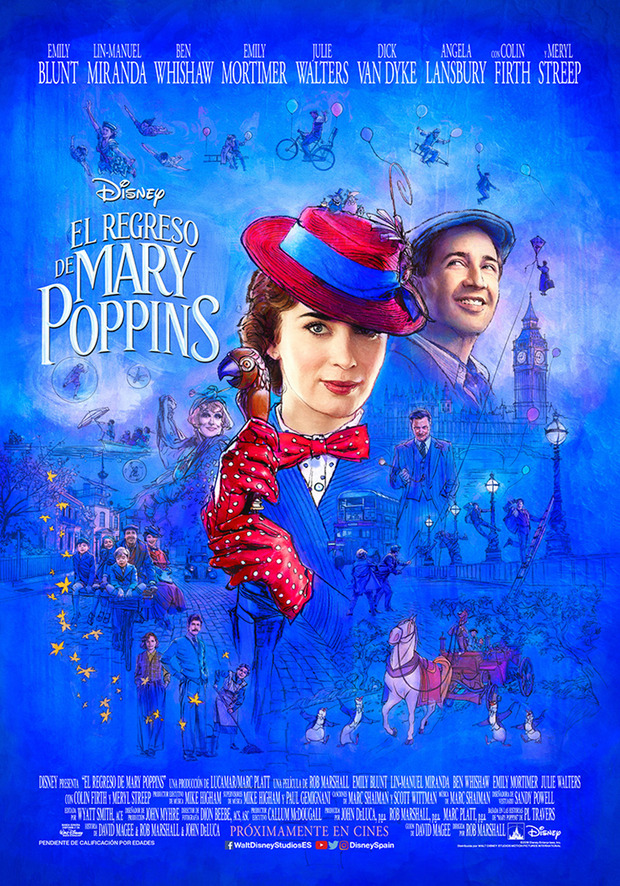 Estreno simultáneo de El Regreso de Mary Poppins en dos hospitales