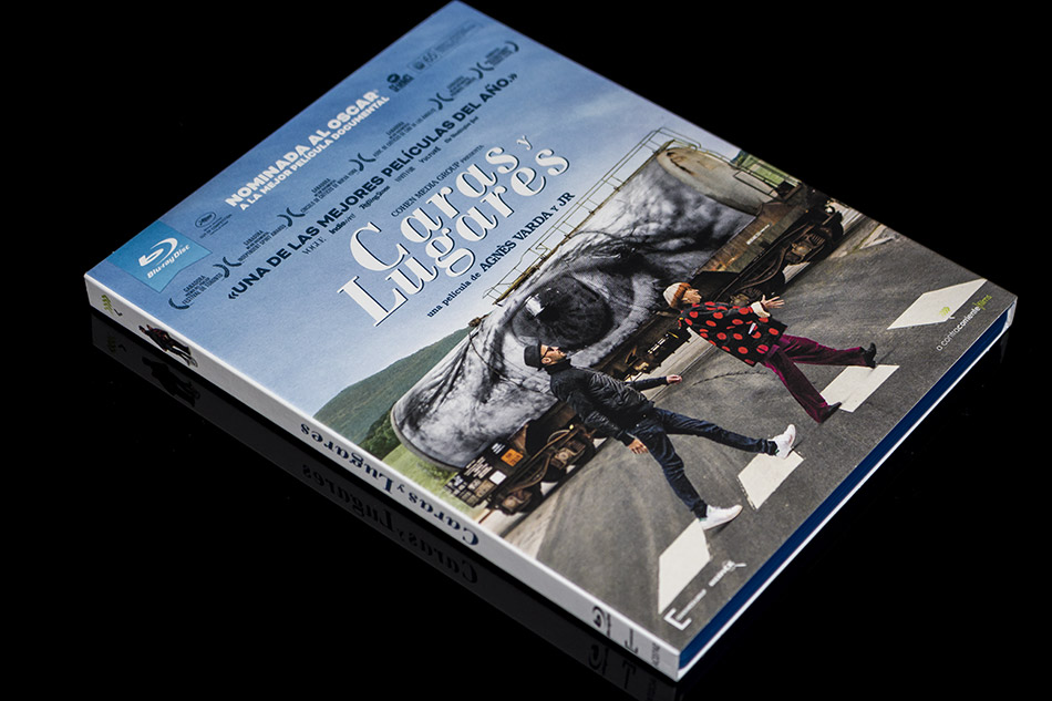 Fotografías de la edición con funda y libreto de Caras y Lugares en Blu-ray 2