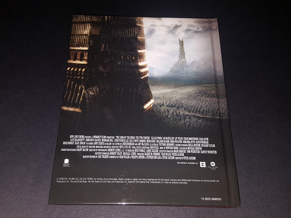 Fotografías del Digibook de El Señor de los Anillos: Las Dos Torres en Blu-ray 10